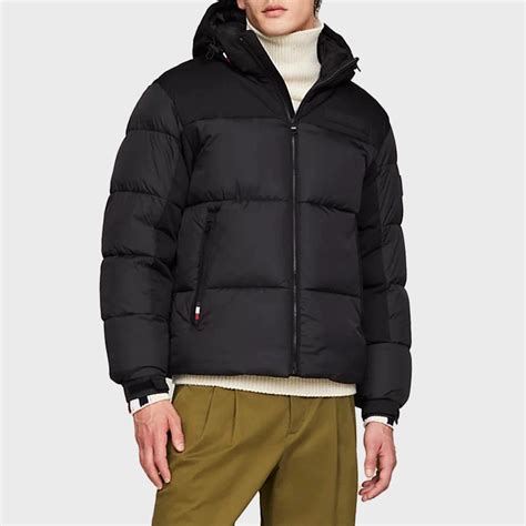 gucci and tommy hilfiger puffy jacket